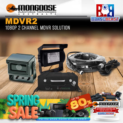 Mongoose MDVR 2 Channel Kit 1080p MDVR Solution