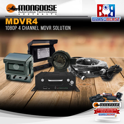 Mongoose MDVR 4 Channel Kit 1080p MDVR Solution