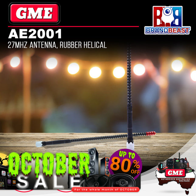 GME AE2001 320mm Rubber 27mhz Antenna