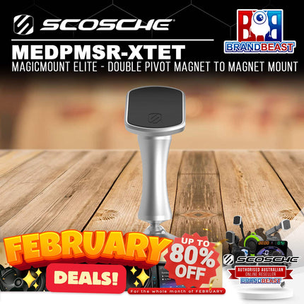 Scosche MEDPMSR-XTET MagicMount Elite - Double Pivot Magnet to Magnet Mount