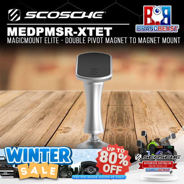 Scosche MEDPMSR-XTET MagicMount Elite - Double Pivot Magnet to Magnet Mount