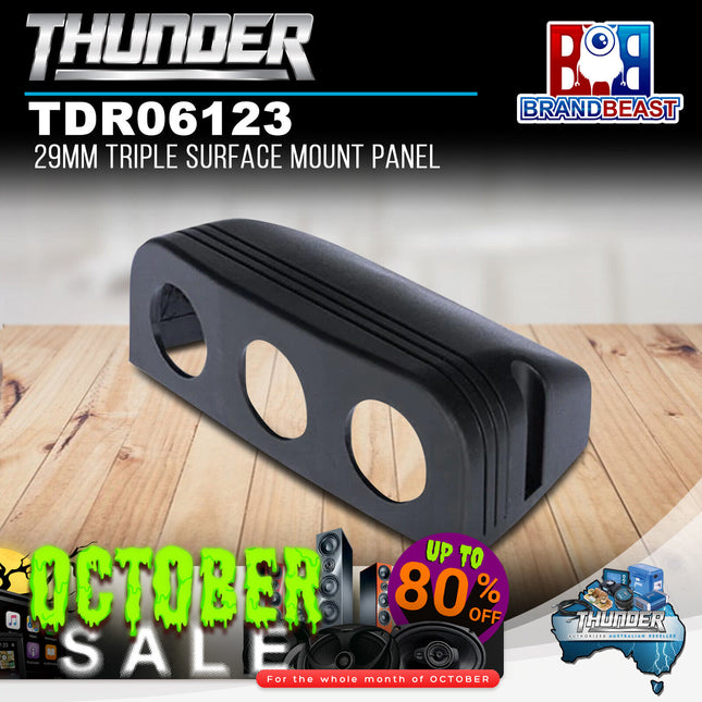 Thunder TDR06123 29mm Triple Surface Mount Panel