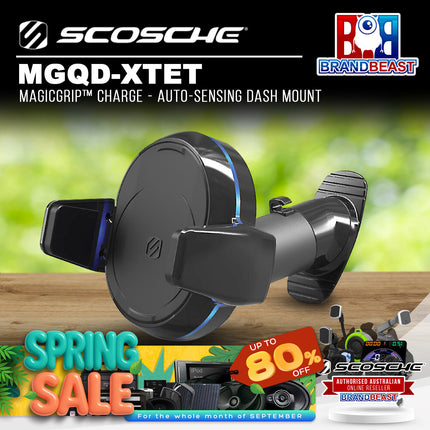 Scosche MGQD-XTET MagicGrip™ Charge - Auto-Sensing Dash Mount