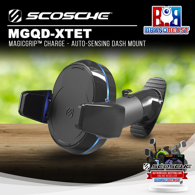 Scosche MGQD-XTET MagicGrip™ Charge - Auto-Sensing Dash Mount