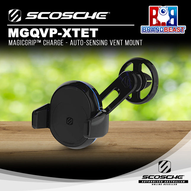 Scosche MGQVP-XTET MagicGrip™ Charge - Auto-Sensing Vent Mount