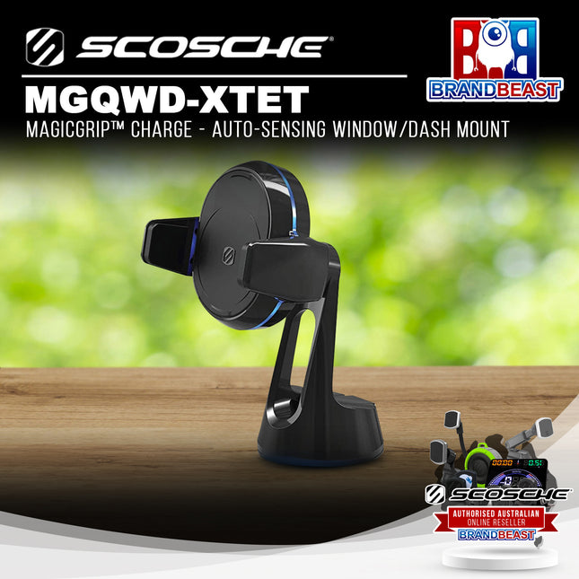 Scosche MGQWD-XTET MagicGrip™ Charge - Auto-Sensing Window/Dash Mount