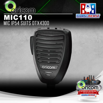 Oricom MIC110 Microphone IP54 suits DTX4300