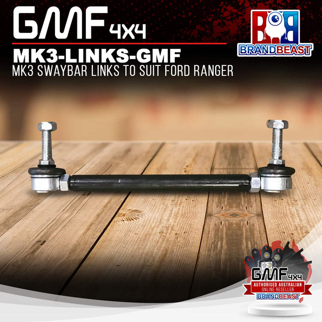 GMF4x4 MK3-Links-GMF Ford Ranger MK3 Adjustable Chromoly Swaybar Links