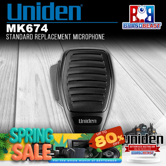 Uniden MK674 Standard Replacement Microphone