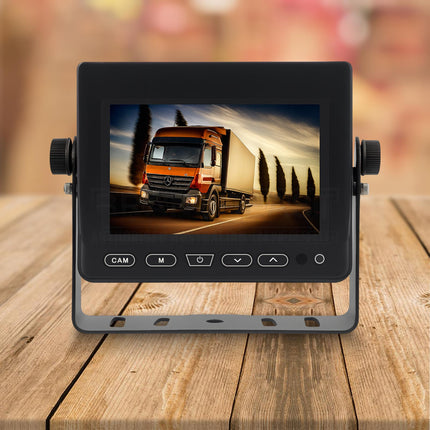 Mongoose MM53A 5" AHD Monitor with 3 Camera Input & Remote Control