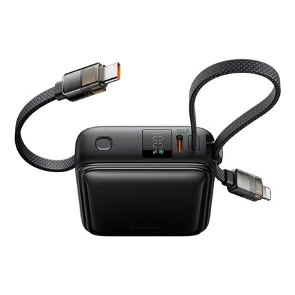 Mcdodo MMC2550 10000mAh Mini Power Bank Built-In USB-C Lightning