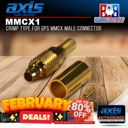 Axis MMCX1 Mmcx Male Connector