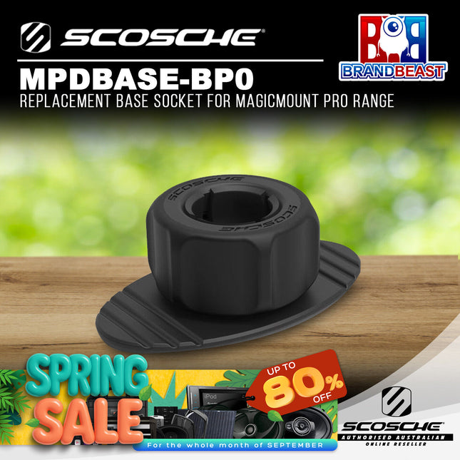 Scosche MPDBASE-BP0 Replacement Base Socket for MagicMount Pro Range