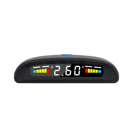 Mongoose MPFSWB-D Wireless Front Parking Sensor Kit with Colourful LCD Display - Black