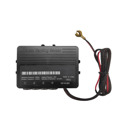Mongoose MPFSWB-D Wireless Front Parking Sensor Kit with Colourful LCD Display - Black