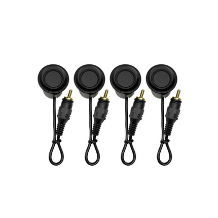 Mongoose MPFSWB-D Wireless Front Parking Sensor Kit with Colourful LCD Display - Black