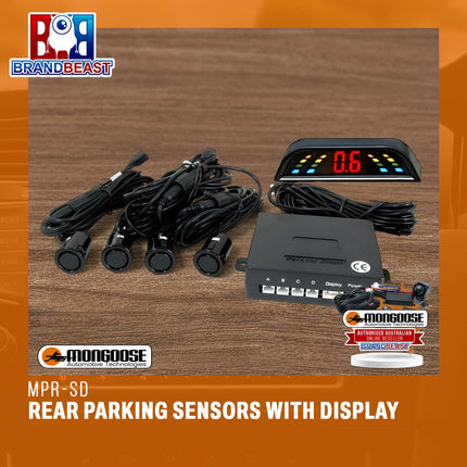 Mongoose MPR-SD Rear Parking Sensors with Display