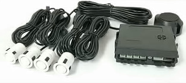 Mongoose MPR-SW White Rear Parking Sensors