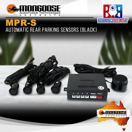 Mongoose MPR-S Automatic Rear Parking Sensors (Black)