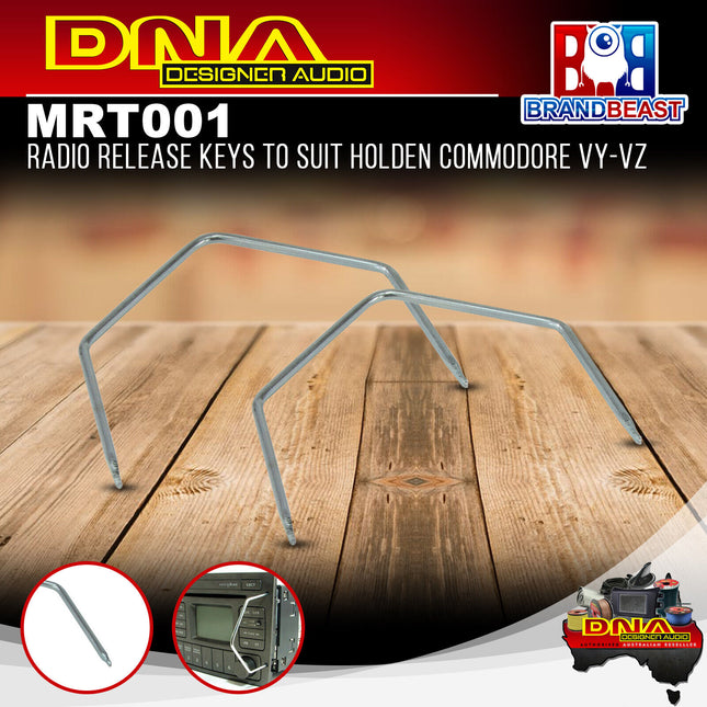 DNA MRT001 Radio Release Keys to Suit Holden Commodore VY-VZ
