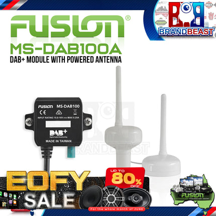 Fusion MS-DAB100A DAB+ Module with Powered Antenna