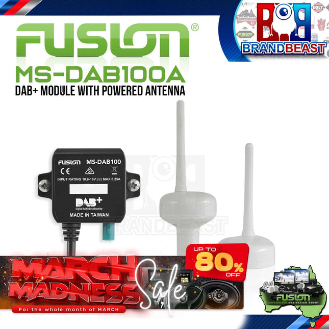 Main - Fusion Fusion MS-DAB100A DAB+ Module with Powered Antenna