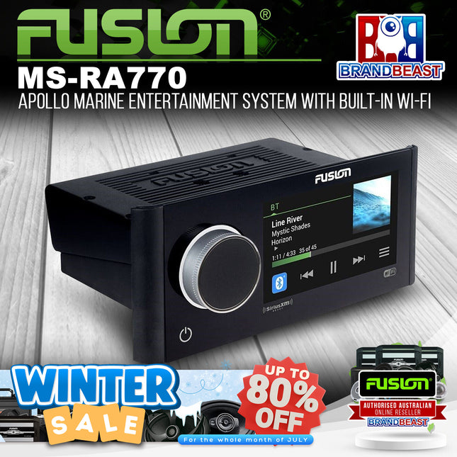 Fusion MS-RA770 Apollo Marine Entertainment System with Built-In Wi-Fi