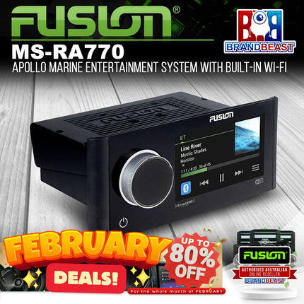 Fusion MS-RA770 Apollo Marine Entertainment System with Built-In Wi-Fi