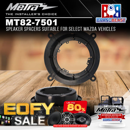 Metra MT82-7501 Speaker Spacers Suitable for Select Mazda Vehicles