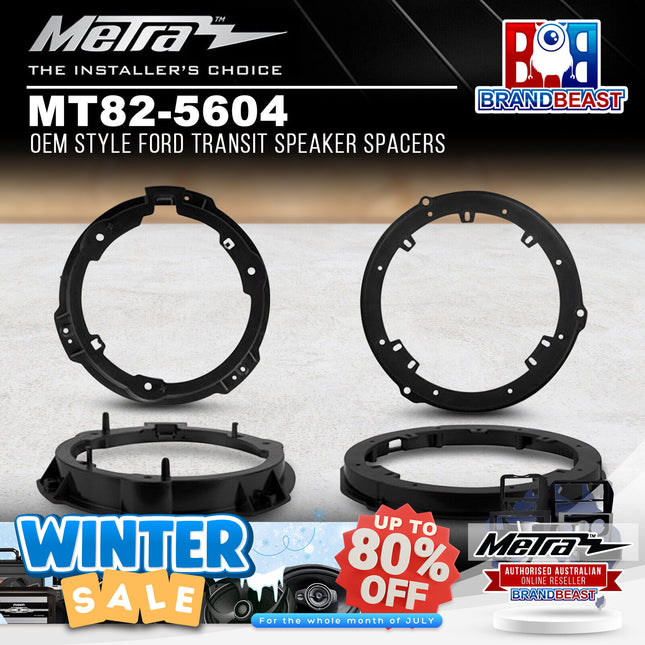 Metra MT82-5604 OEM Style Ford Transit Speaker Spacers