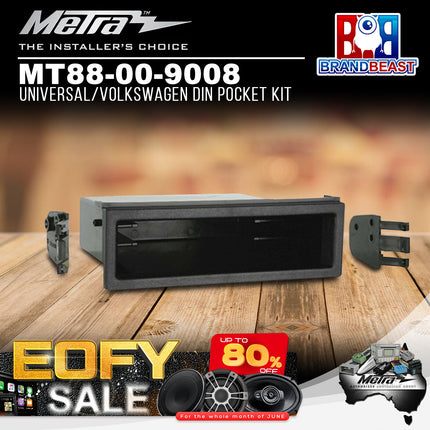Metra MT88-00-9008 Universal/Volkswagen DIN Pocket Kit