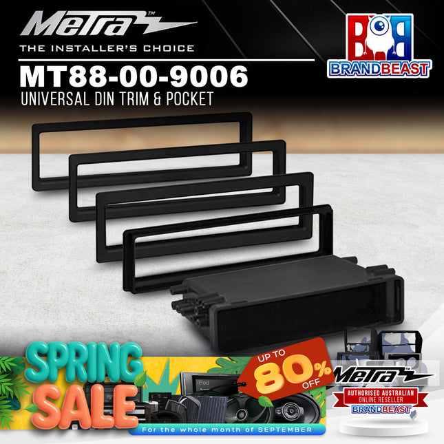 Metra MT88-00-9006 Toyota Corolla Universal DIN Trim & Pocket