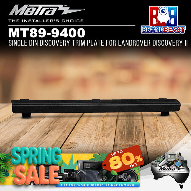 Metra MT89-9400 Single DIN Discovery Trim Plate For Landrover Discovery II