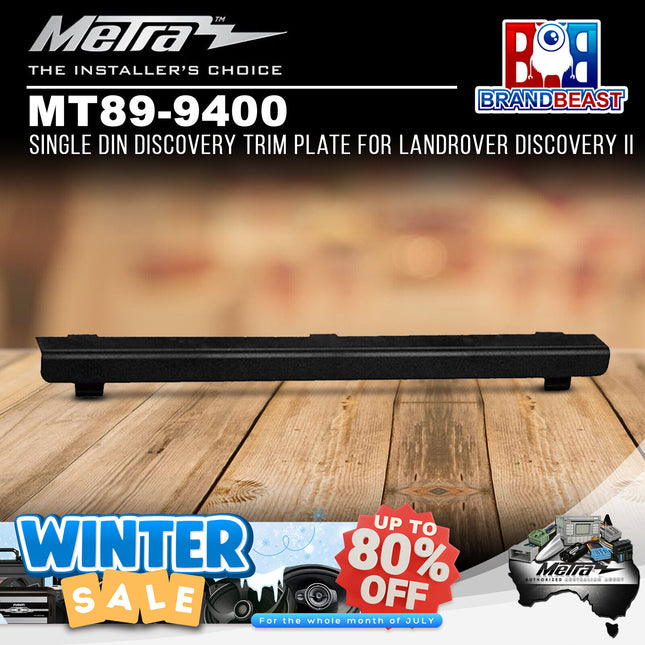 Metra MT89-9400 Single DIN Discovery Trim Plate For Landrover Discovery II