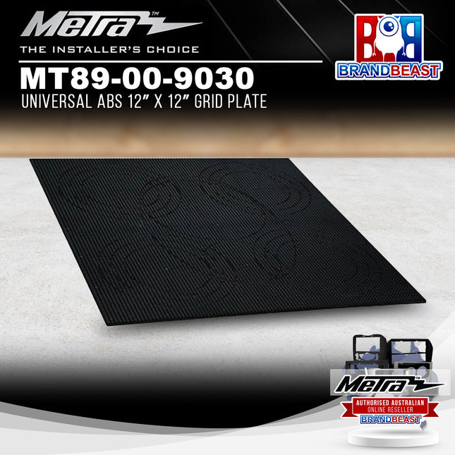 Metra MT89-00-9030 Universal ABS 12" X 12" Grid Plate