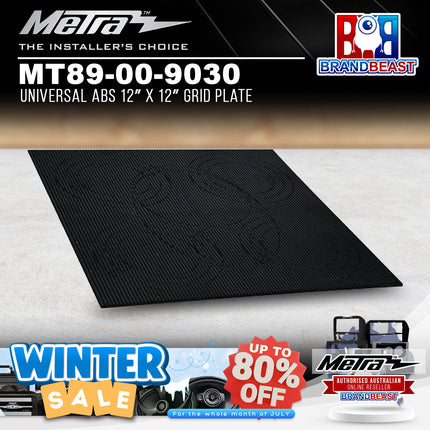 Metra MT89-00-9030 Universal ABS 12" X 12" Grid Plate