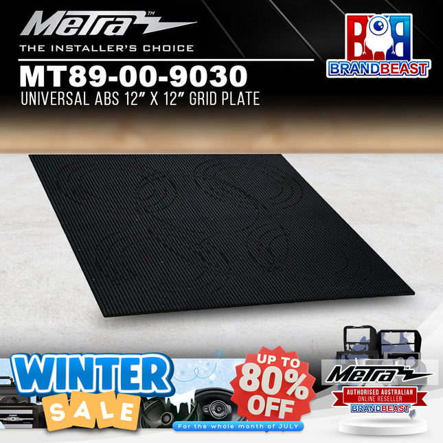 Metra MT89-00-9030 Universal ABS 12" X 12" Grid Plate