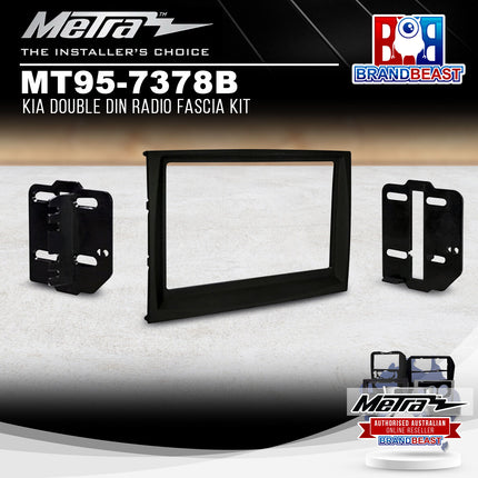 Metra MT95-7378B Kia Double DIN Radio Fascia Kit