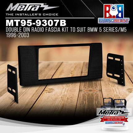 Metra MT95-9307B Double DIN Radio Fascia Kit To Suit BMW 5 Series/M5 1996-2003