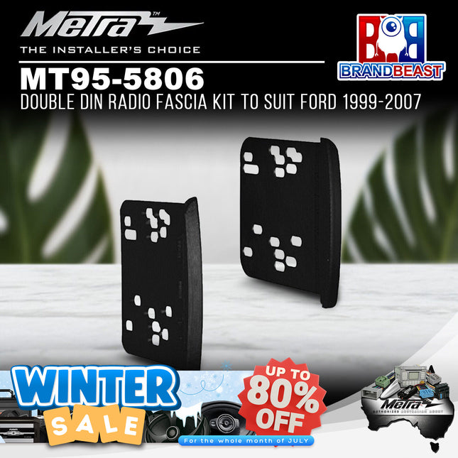 Metra MT95-5806 Double DIN Radio Fascia Kit To Suit Ford 1999-2007