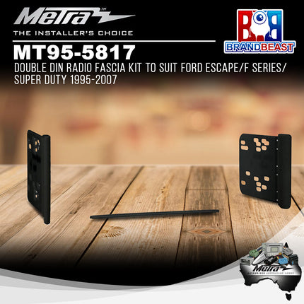 Metra MT95-5817 Double DIN Radio Fascia Kit For Ford Escape/F Series 1995-2007