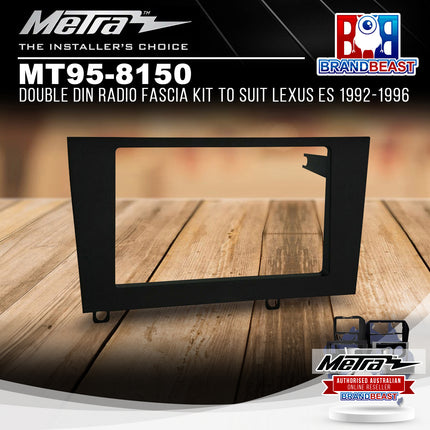 Metra MT95-8150 Double DIN Radio Fascia Kit To Suit Lexus ES 1992-1996