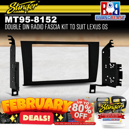 Metra MT95-8152 Double DIN Radio Fascia Kit To Suit Lexus GS 1998-2006