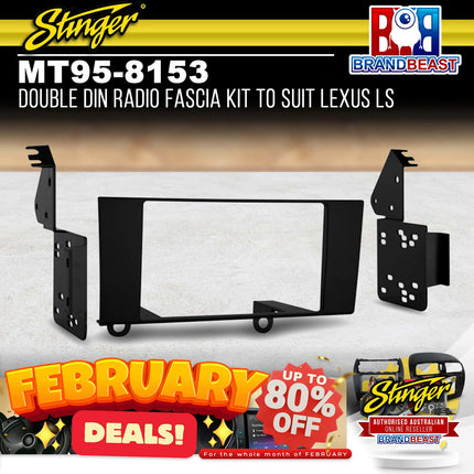 Metra MT95-8153 Double DIN Radio Fascia Kit To Suit Lexus LS 1995-2000