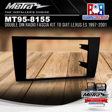 Metra MT95-8155 Double DIN Radio Fascia Kit To Suit Lexus ES 1997-2001