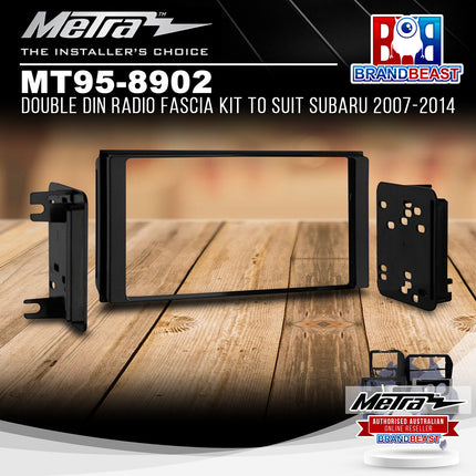 Metra MT95-8902 Double DIN Radio Fascia Kit To Suit Subaru 2007-2014