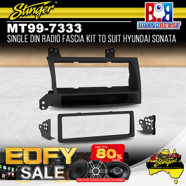 Metra MT99-7333 Single DIN Radio Fascia Kit to Suit Hyundai Sonata 2009-2011