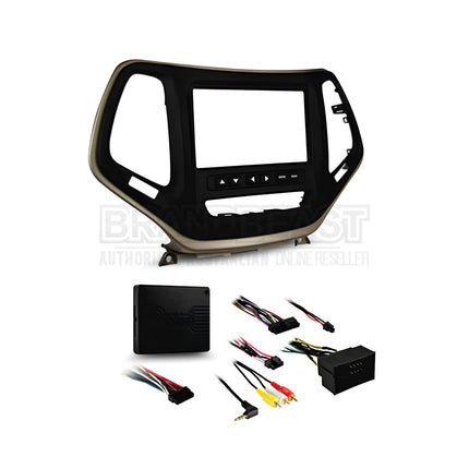 Stinger MT99-6526BZ Single/Double DIN Radio Fascia Kit to Suit Jeep Cherokee