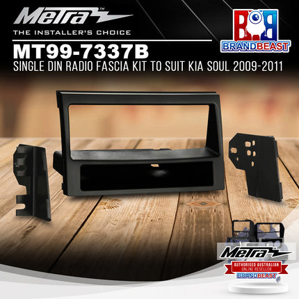 Metra MT99-7337B Single DIN Radio Fascia Kit To Suit Kia Soul 2009-2011