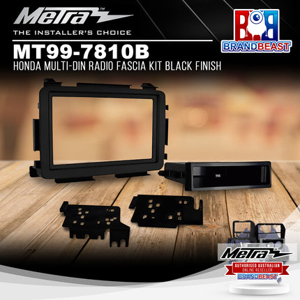 Metra MT99-7810B Honda Multi-DIN Radio Fascia Kit Black Finish